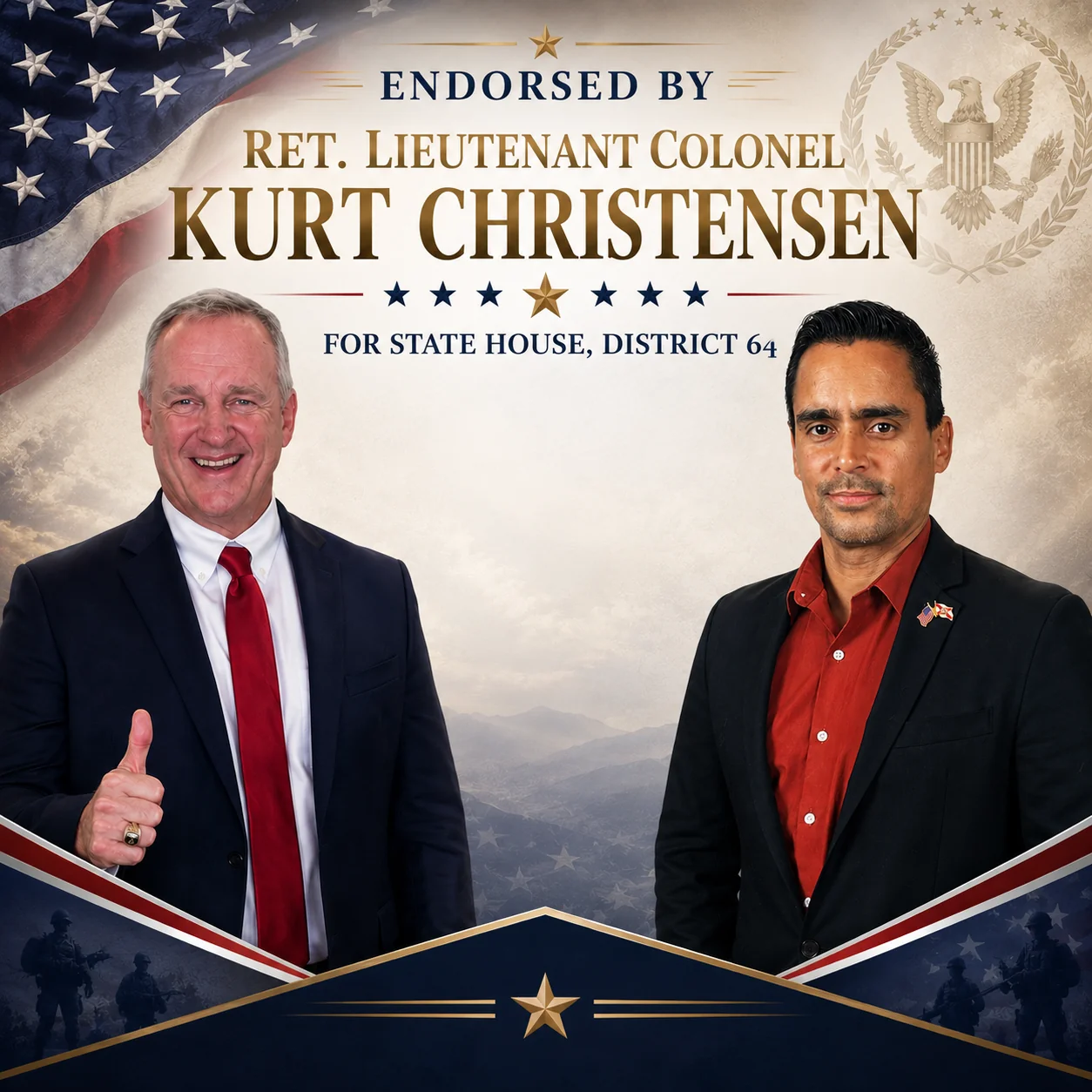 Endorsement from Lt. Col. (R) Kurt Christensen